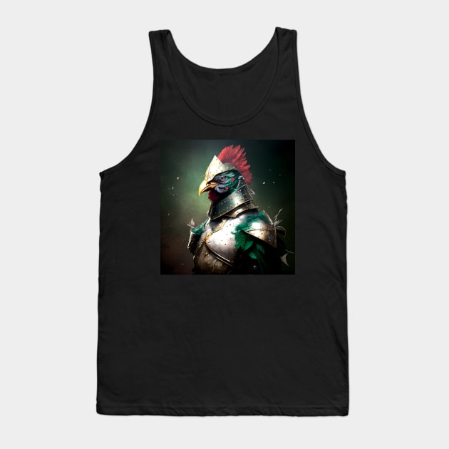 Chicken Knight - Cluck Tank Top by HIghlandkings